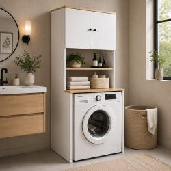 Moduleva Çamaşır Makinesi Dolabı /Kurutma Makinesi Dolabı / Çok Amaçlı Dolap
